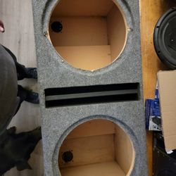 Huge SUV Built 15 Inch Double Vented Subwoofer Speaker Box! $150 Firm