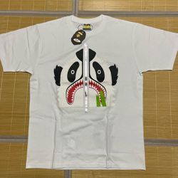 NEW BAPE Panda Tee White