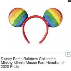 Rainbow Love Mickey Ears  2020 PRIDE