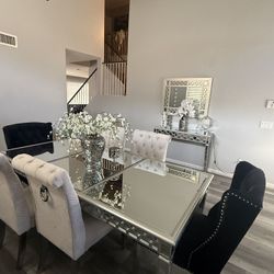 Dining Table And Console Set