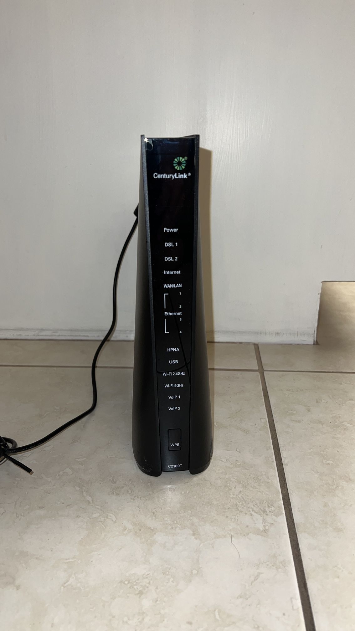 Century Link Technicolor C2100T DSL Modem Wireless Router