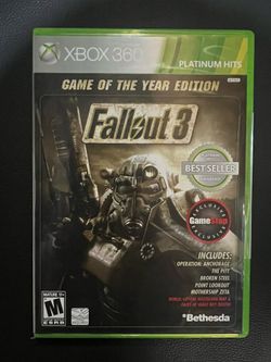 Fallout 3 Game Of The Year Edition (GameStop Exclusive) Xbox 360