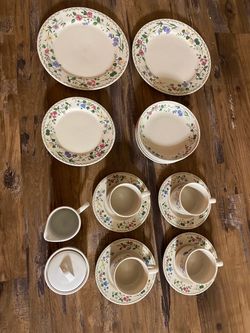 Vintage Farberware English Garden Dishes