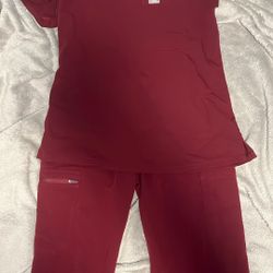 Maroon Scrubs