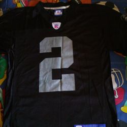 RAIDERS JERSEY SIZE SMALL ADULT