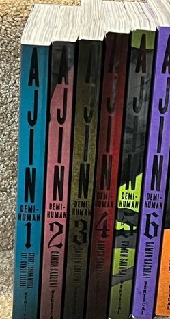 Ajin: Demi-Human Manga Volumes 1-6 by Gamon Sakurai English Paperback