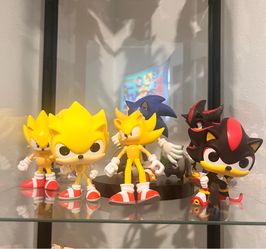 Sonic Funko pops and Sonic Figures