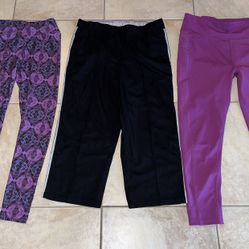 Women’s Large Athletic Wear Pants 
