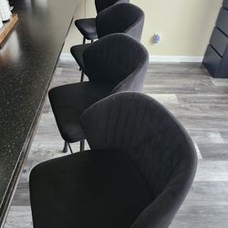 4 counter height stools chairs