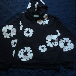 Black Denim Tears Hoodie