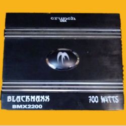 Crunch BlackMaxx BMX2200 Car Stereo Amp