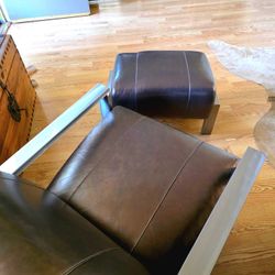 Bronze Leather Chair