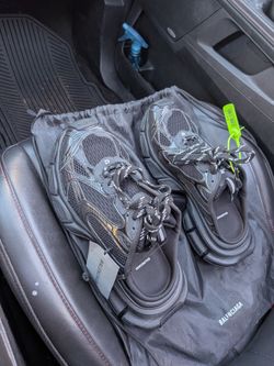 Balenciaga 3XL Mule 'Worn-Out - Black' size 9