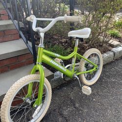 Girls bicycle 