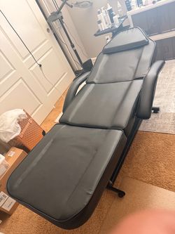 Hydraulic massage table for lash, tattoo, spa and beauty salon
