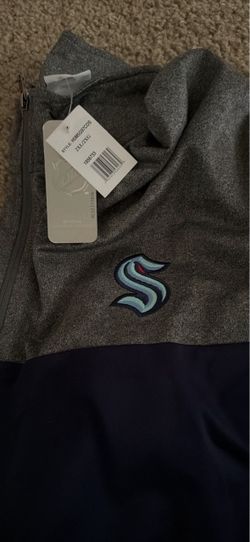 Seattle Kraken Quarter-Zip Pullover 2XL