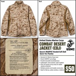 USMC Desert Gortex (combat jacket)