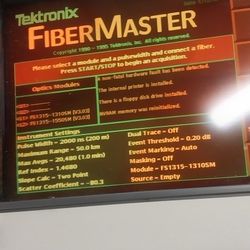 Vintage Tektronix Fiber Master TFP2A