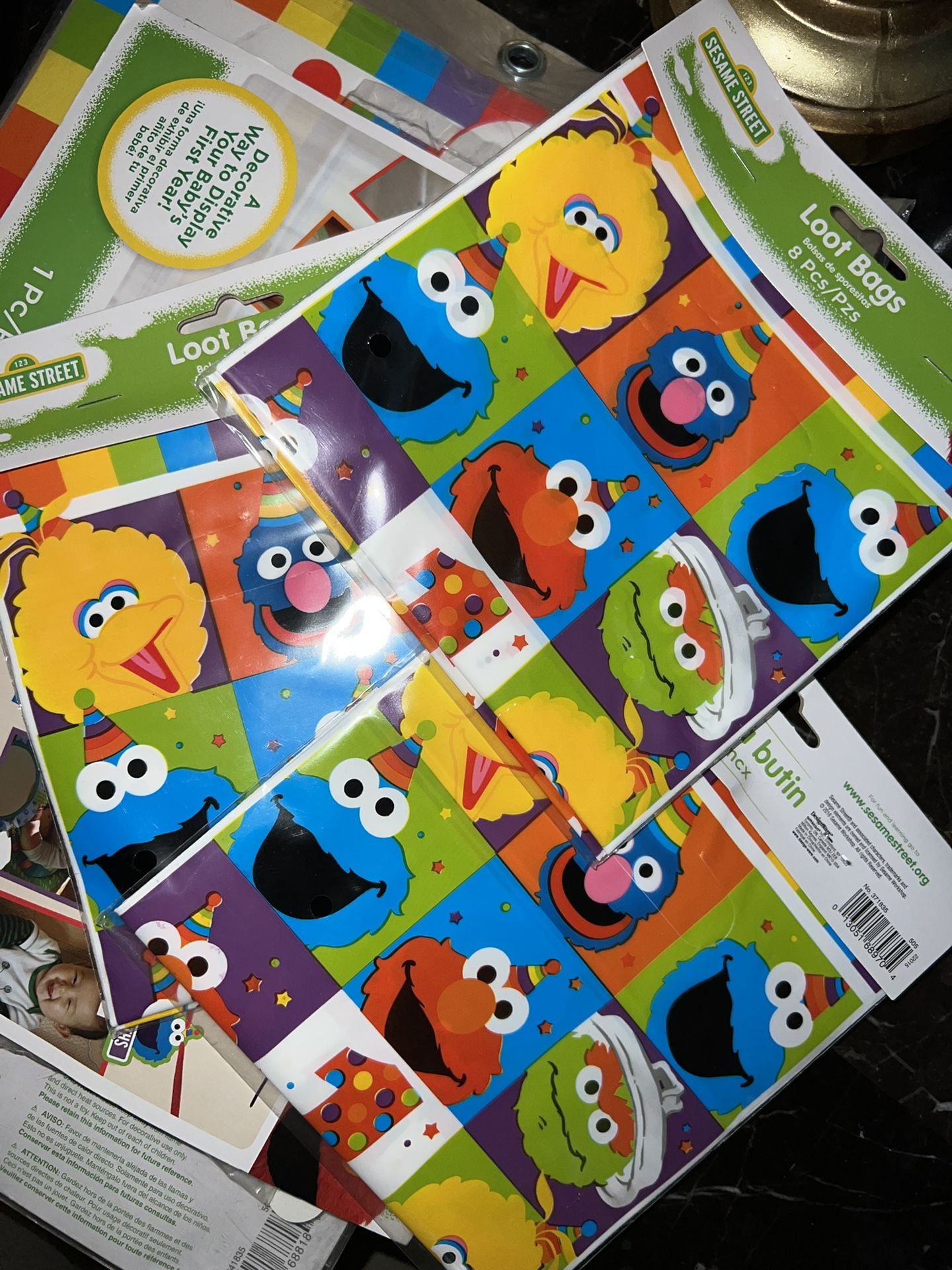1st Birthday Party ( Sesame St )