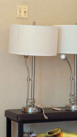 Two lamps for sale with USB