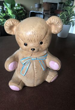 Twin winton bear cookie jar