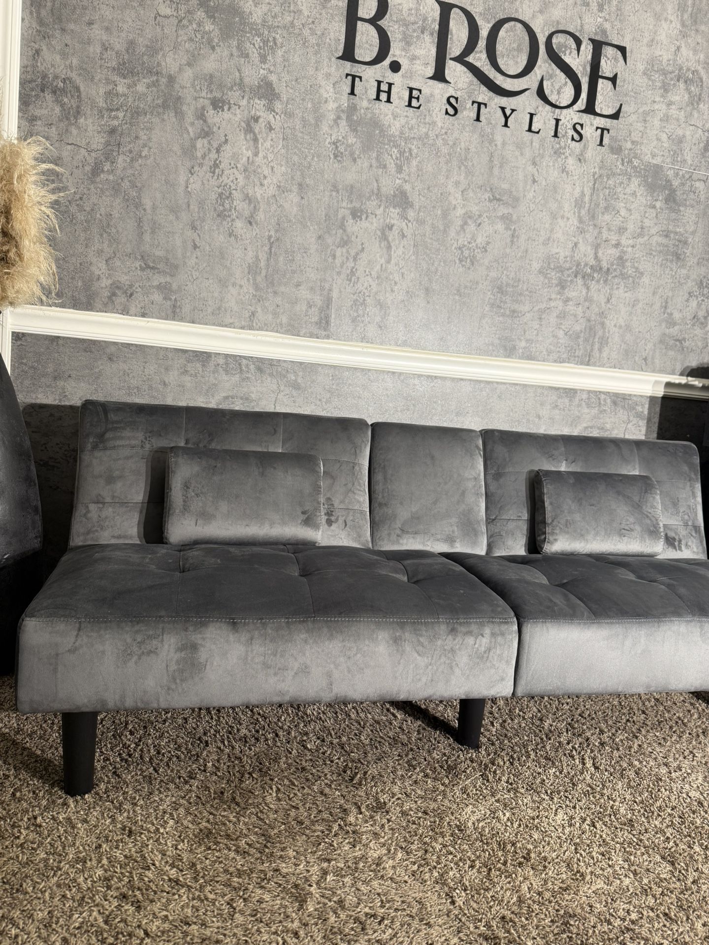 Grey Futon