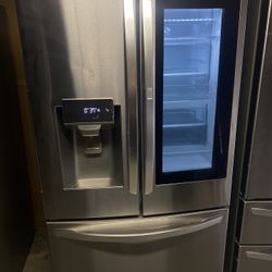 2020 Model Instaview Lg French Doors Stainless Steel Refrigerator 