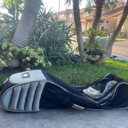 └➤➤➤ Bagboy Golf Wheeled Travel Bag | Black Luggage Cart/Caddy Tote