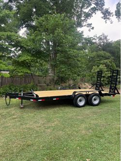 16x6.8ft HMDE Heavy Duty dual axle trailer
