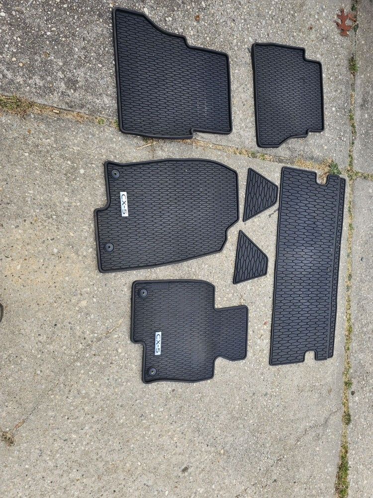 Mazda CX5 Genuine All Weather Floor Mats + Trunk Mats