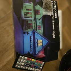 250 ft EKG Eaves Light Kit – $50

Selling cheap because installation cost is too high.
Lights work. Some parts are bent/tangled from storage.

Include