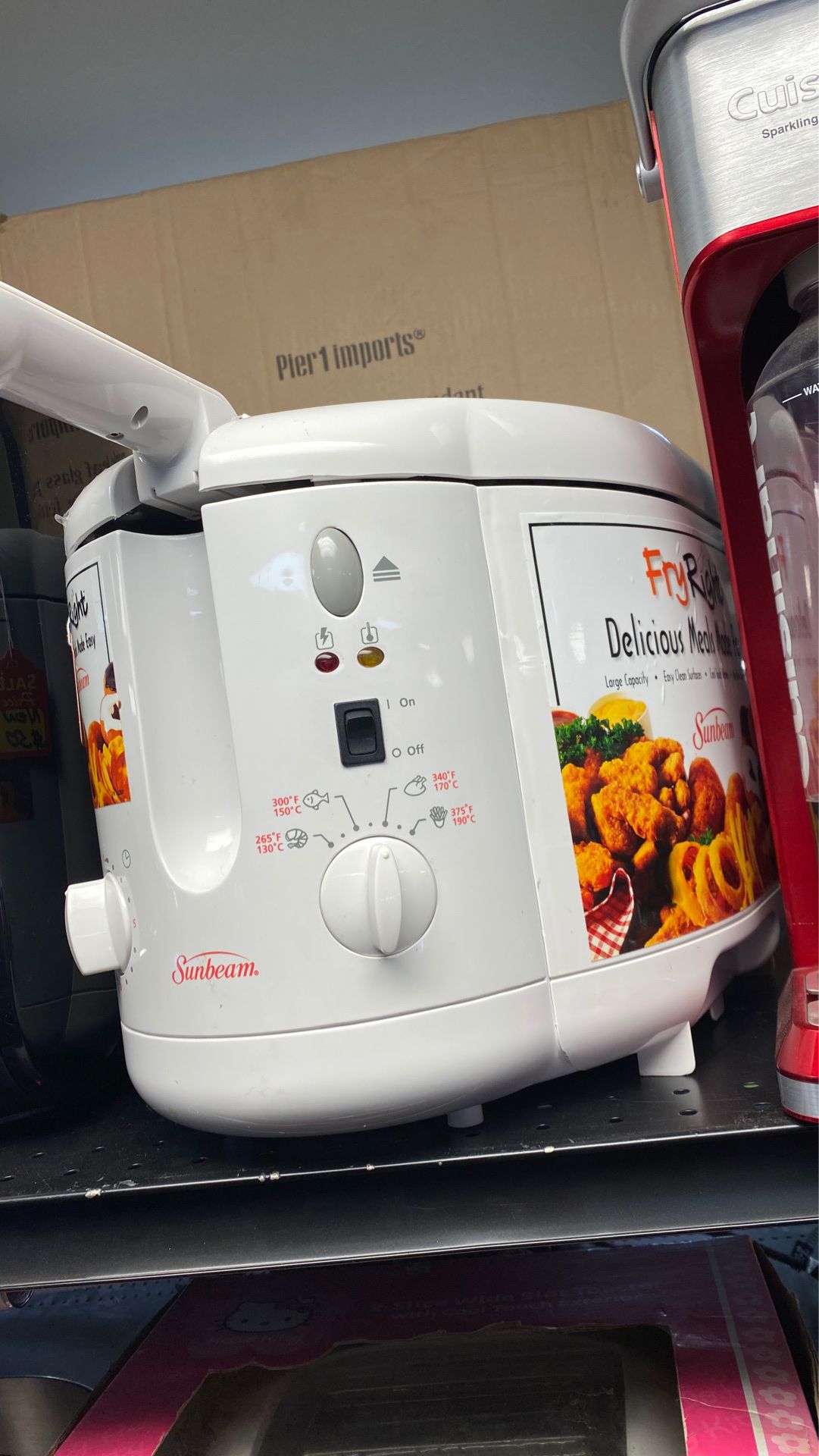 Fry right indoor deep fryer