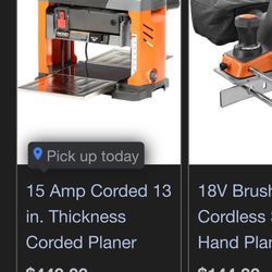 Ridgid Planer