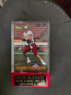 Drew Bledsoe Mounted Card