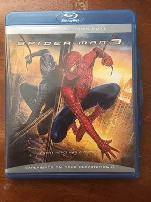 Marvel Spider-Man 3 Blu-ray $10