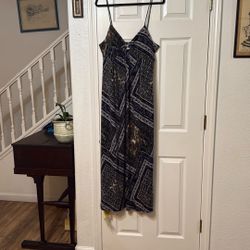 Gorgeous Blue Bohemian Maxi Dress Size 14 $2