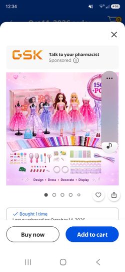 NIB DOLL MAKING CLOTHES KIT