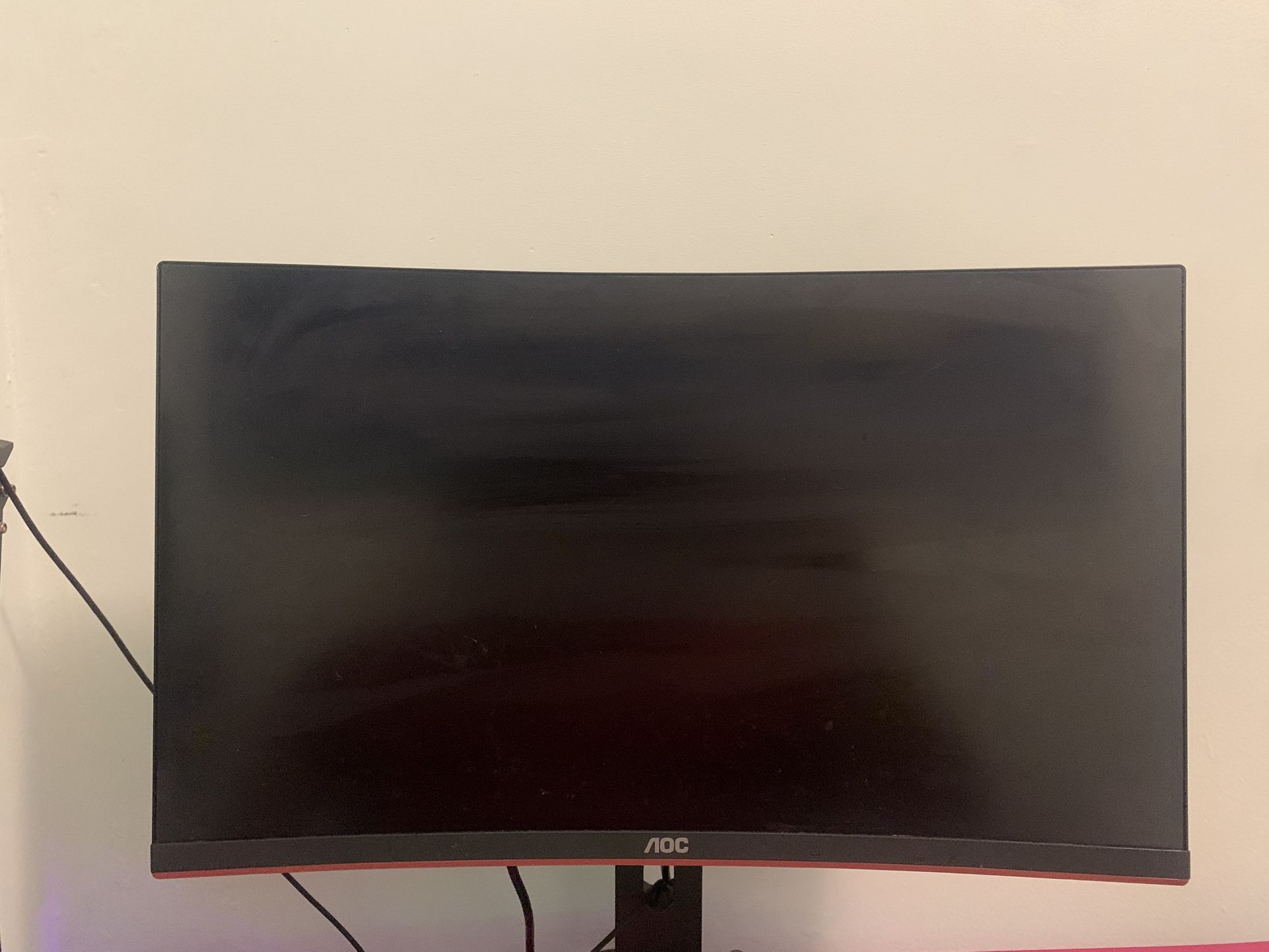 AOC 24” Curved 1080p 144hz 1ms Monitor 