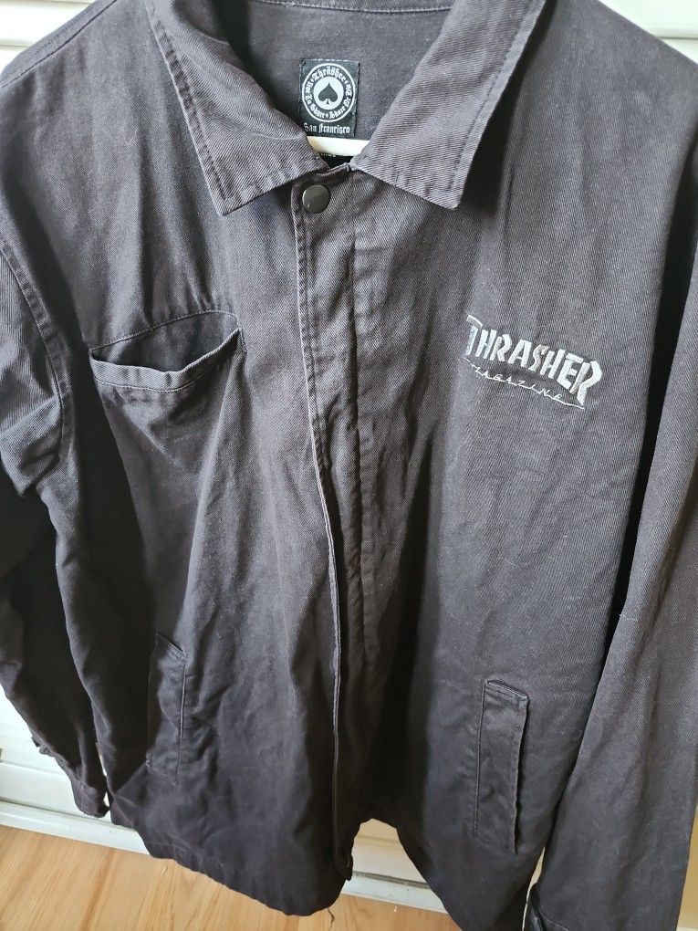 Vintage Thrasher Skateboard Jacket