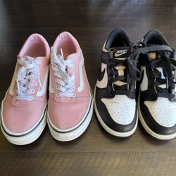 Size 3Y Shoes.  Vans