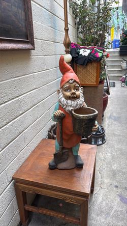 Vintage garden statue