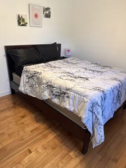 Queen Size Bed With frame