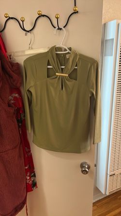 Micheal Kors shirt olive green