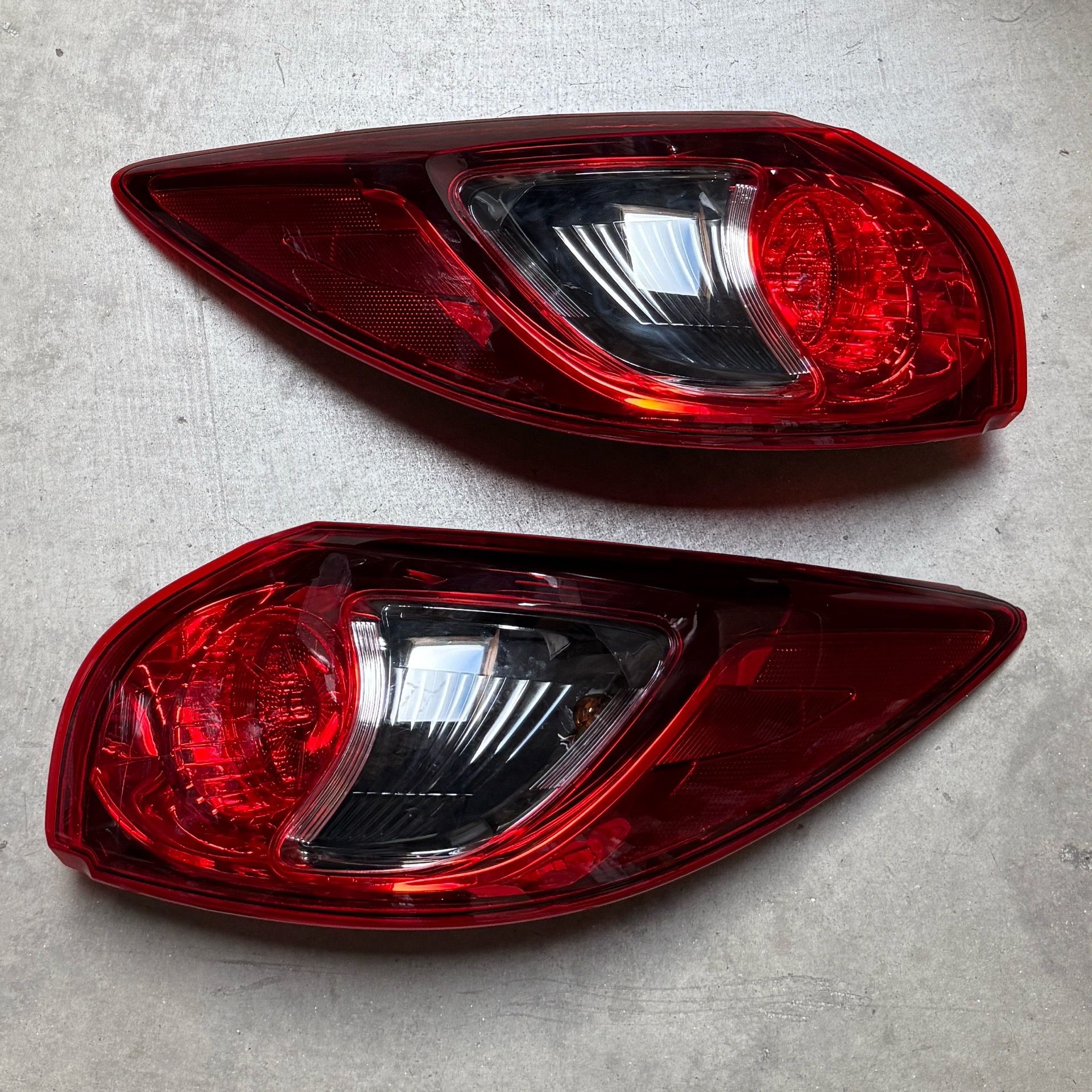 New Pair 2013-2016 Mazda Cx-5 Tail Lights Brake Rear Lamps Halogen Outer CX5