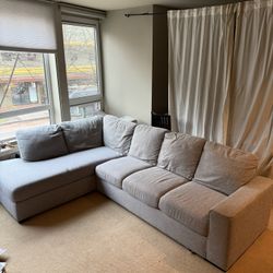 L-Shaped sectional couch w/ Chase from Living Spaces