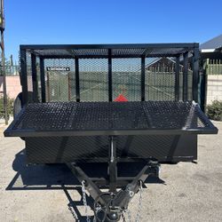 6.5x10x2 Utility Trailer