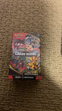 Pokémon Mega Evolution Chaos Rising Booster Bundle
