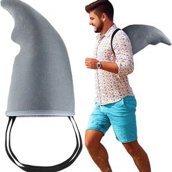 Set of 2 Shark Fin Costumes Plus Masks, Halloween, Costume Party, Hiking, Typical Friday Night! 