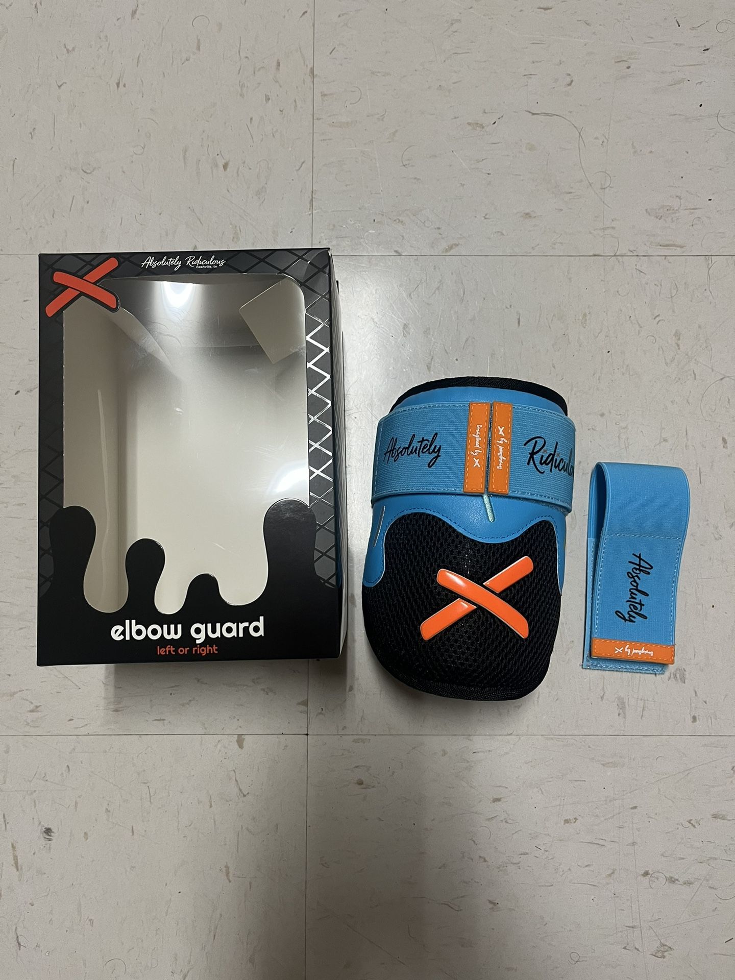 New Absolutely Ridiculous Pushin P Elbow Guard Mens | X Collaboration