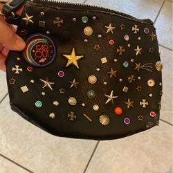 Steve madden jeweled zippered bag $5